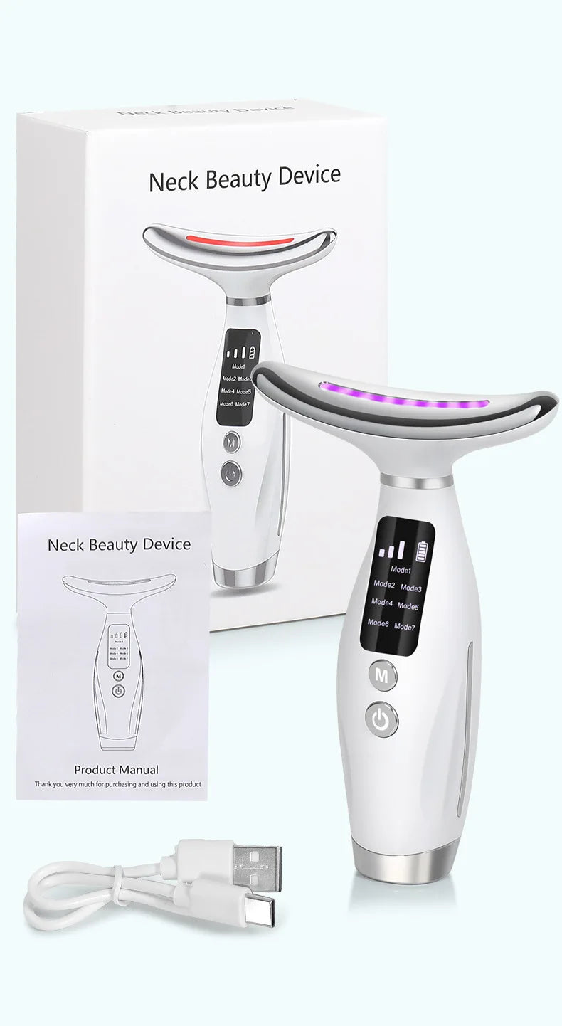 7 Color Facial Neck Massager