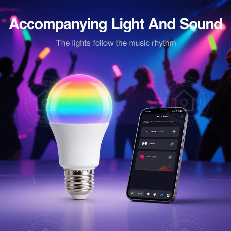 Tuya Smart LED Bulb E27