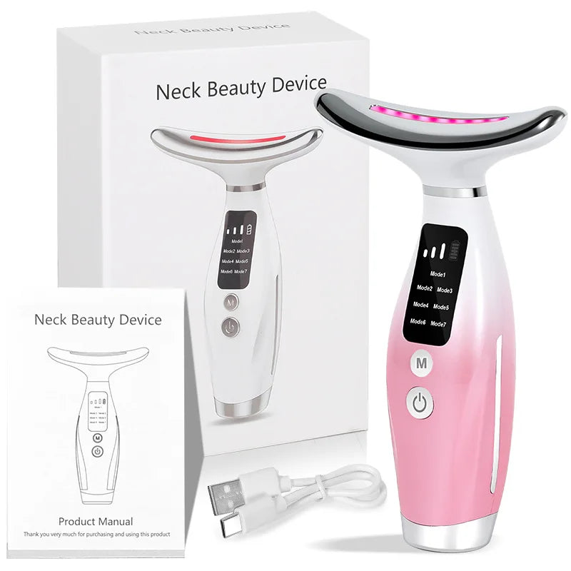 7 Color Facial Neck Massager