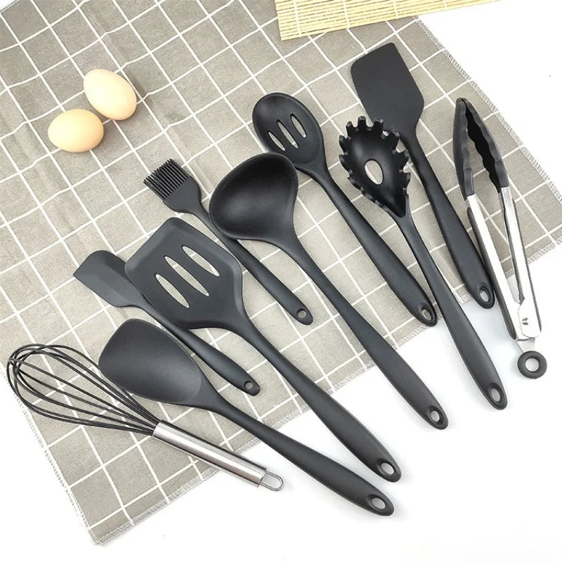 10 PCS Silicone Cookware Set||Kitchen Cooking Tools