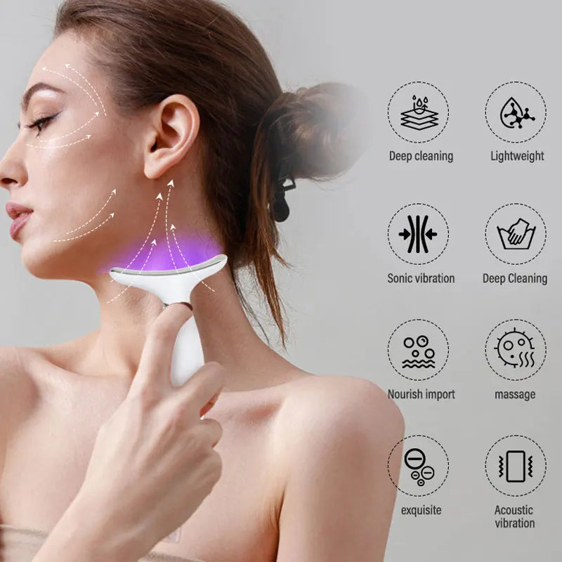 7 Color Facial Neck Massager