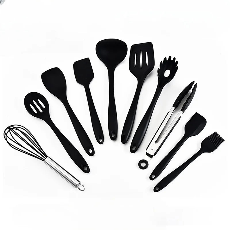 10 PCS Silicone Cookware Set||Kitchen Cooking Tools