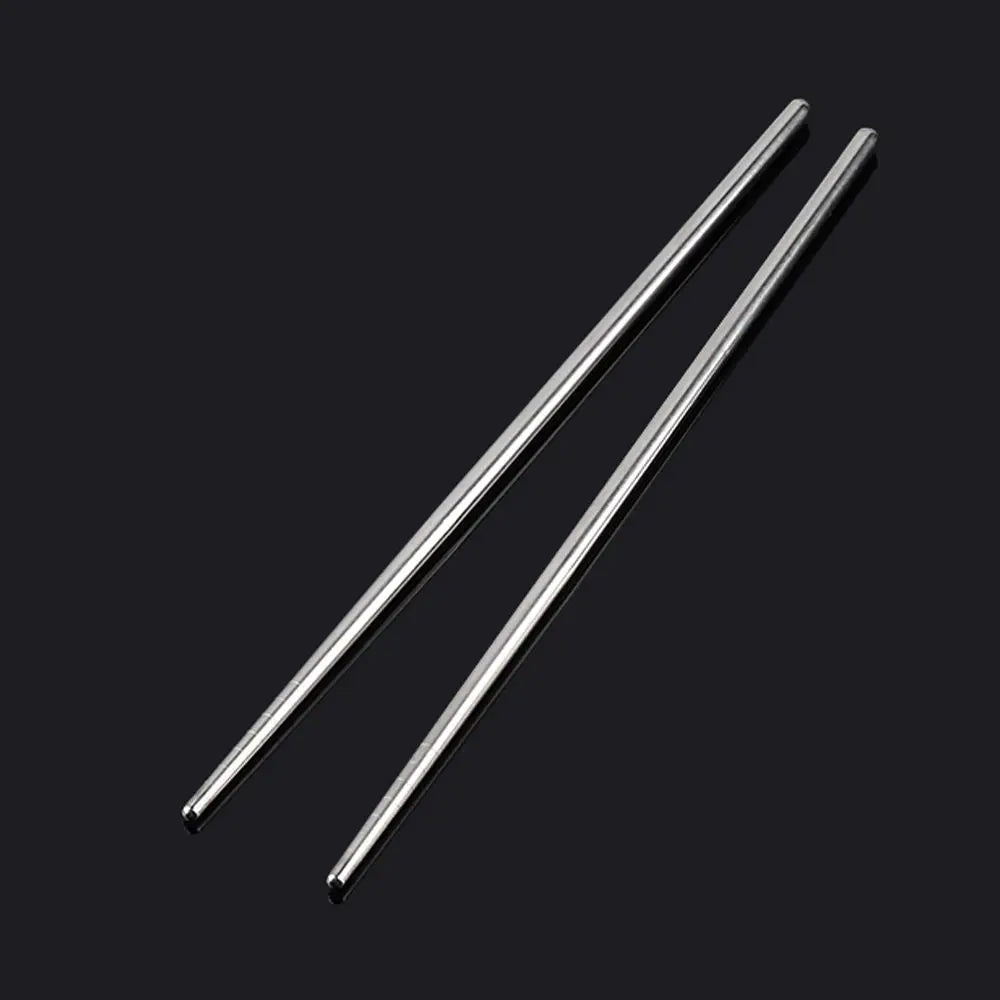 Chinese Hollow Chopsticks||Non-slip Stainless Steel Chop Stick