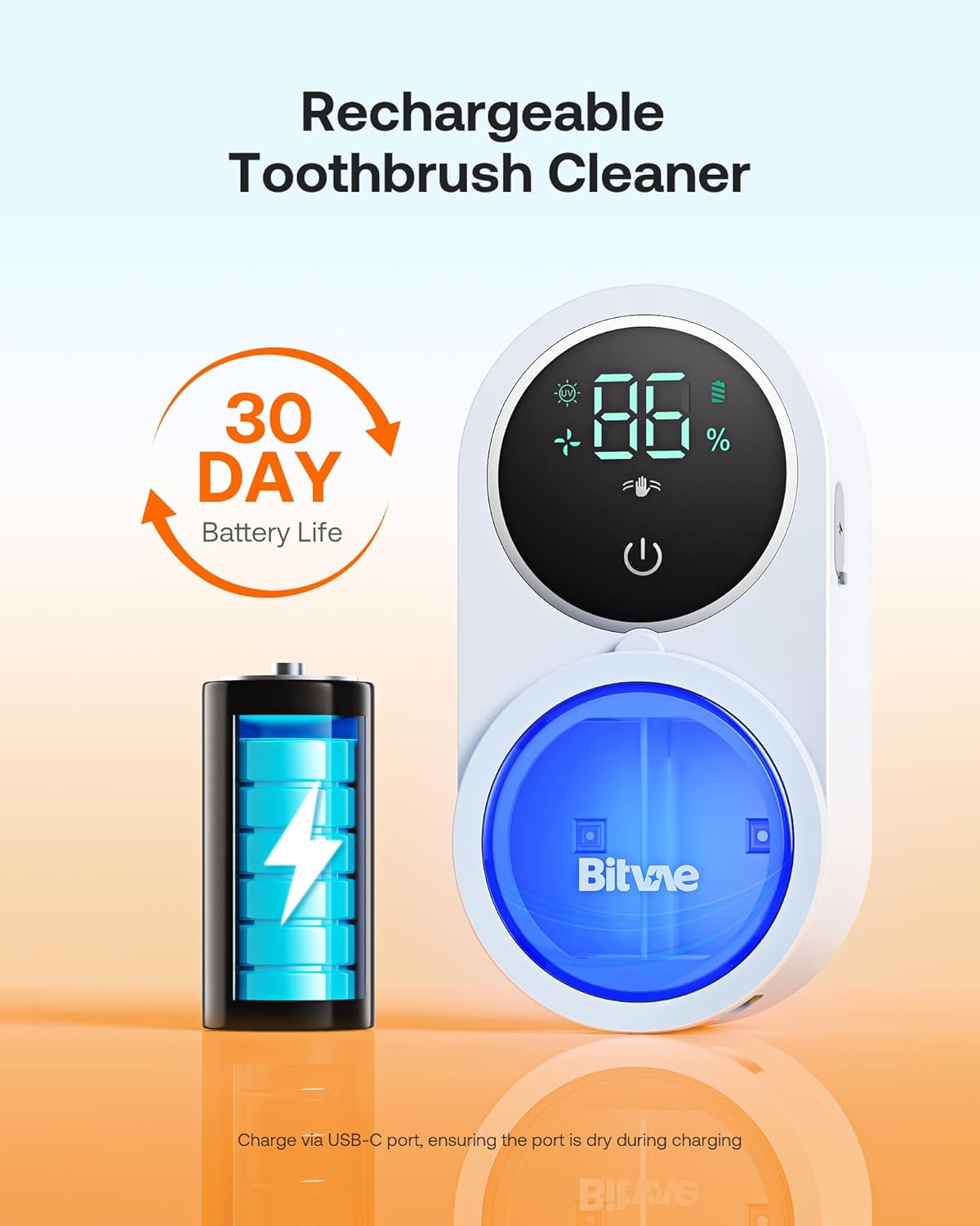 Double Automatic Sensing Toothbrush Box