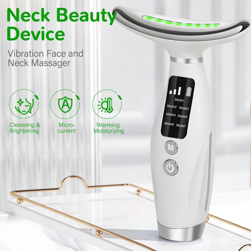 7 Color Facial Neck Massager