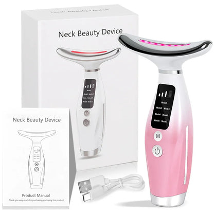 7 Color Facial Neck Massager
