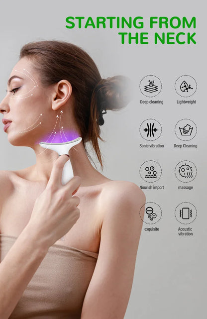 7 Color Facial Neck Massager